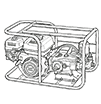 Micro Tiller Engine