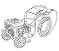 Gasoline Powered Washer